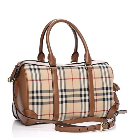 burberry medium alchester bowling bag|Burberry Medium Alchester Horseferry Check Bowling .